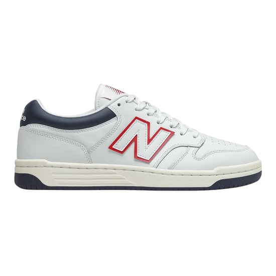 New Balance Mens BB480 Flat Trainers (White) - Image 3
