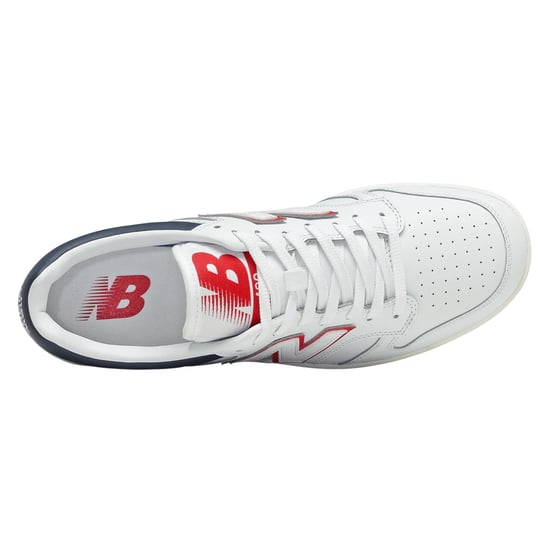 New Balance Mens BB480 Flat Trainers (White) - Image 4