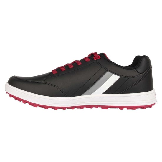 Slazenger Heren Leren Casual Golf Schoenen (Zwart) - Image 2