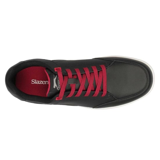 Slazenger Heren Leren Casual Golf Schoenen (Zwart) - Image 3