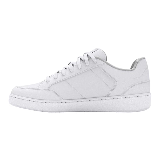 Under Armour Mens Official Leather Shoes (White) - Image 2