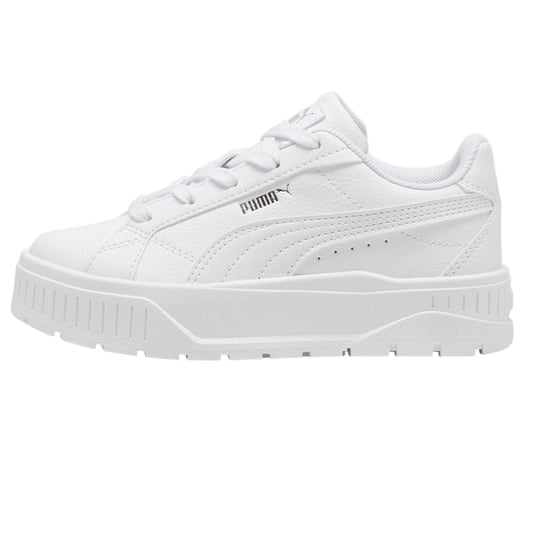 Puma Karmen II leren platformschoenen voor kinderen (Wit) - Image 2