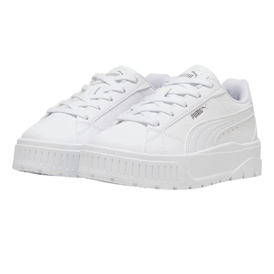 Puma Karmen II leren platformschoenen voor kinderen (Wit) - Image 4