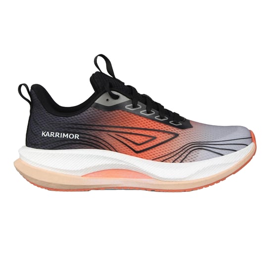 Karrimor Unisex Adult Ombre Trainers (Black/Orange) - Image 1