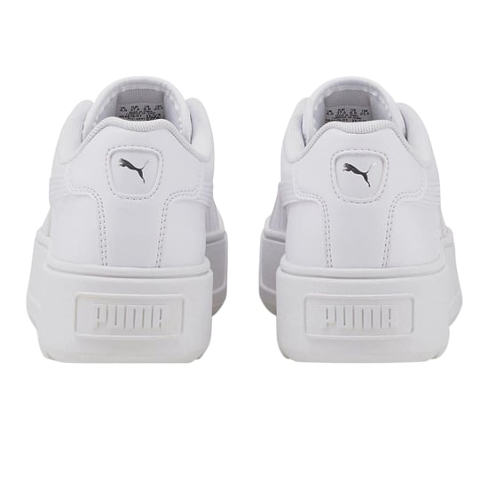 Puma Womens/Ladies Karmen Leather Trainers (White) - Image 2