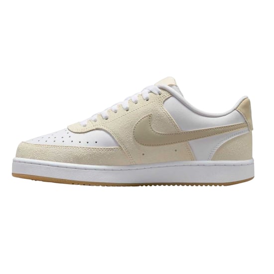 Nike Dames/Dames Court Vision Leren Trainers (Wit/Beige) - Image 2