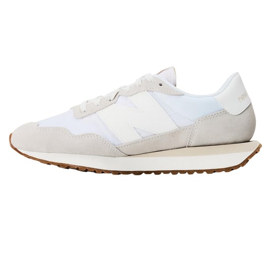 New Balance Dames 237 Classic suède sneakers (Wit/Gum) - Image 3