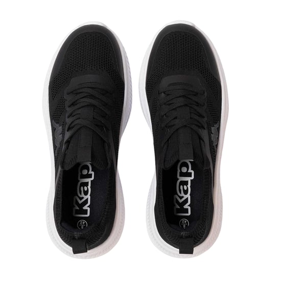Kappa Heren Prati Gebreide Platform Trainers (Zwart, Wit) - Image 3