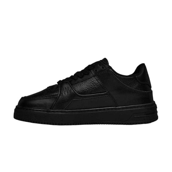 Represent Heren Apex Platte Trainers met Paneel (Drievoudig zwart) - Image 4