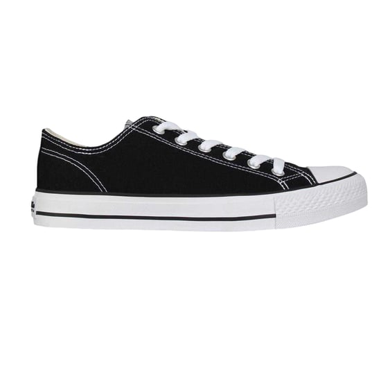 SoulCal Womens/Ladies Canvas Flat Trainers (Black) - Image 1