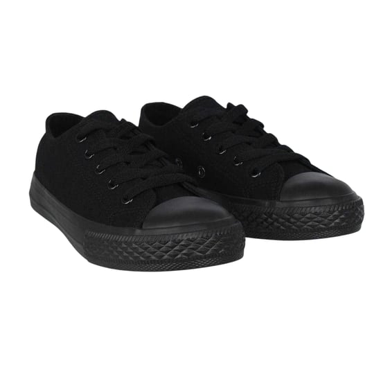 SoulCal Childrens/Kids Classic Canvas Trainers (Black) - Image 5