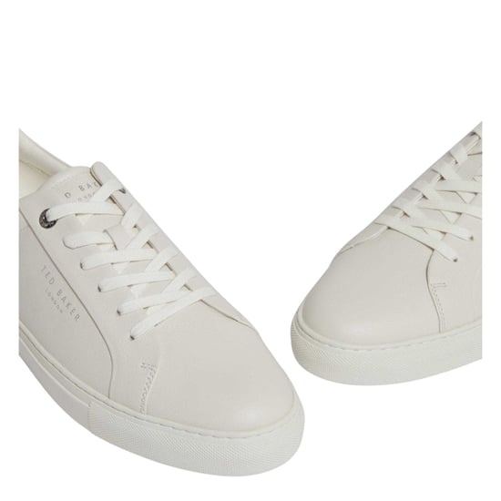 Ted Baker Heren Leren Trainers (Wit) - Image 3