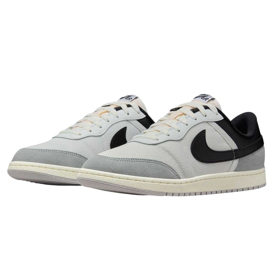 Nike Heren Air Jordan Skyline Leren Sneakers (Zwart/Wit) - Image 4