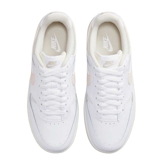 Nike Womens/Ladies Gamma Force Leather Platform Trainers (White/Off White) - Image 3
