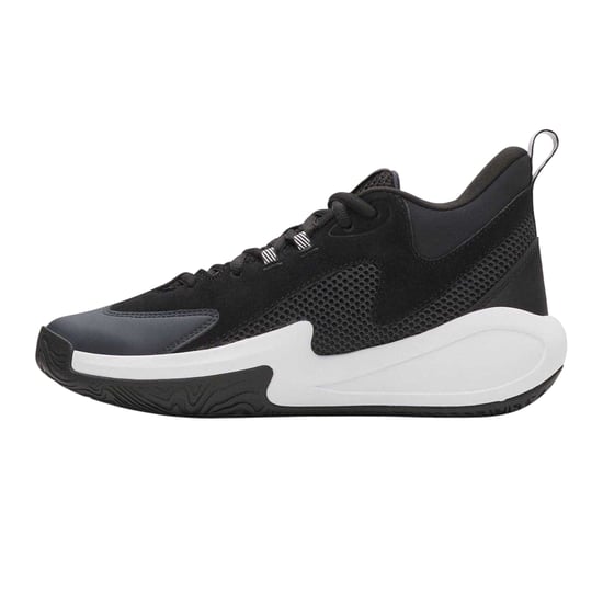 Under Armour Mens Curry Basketball Shoes (Black/Grey) - Image 2