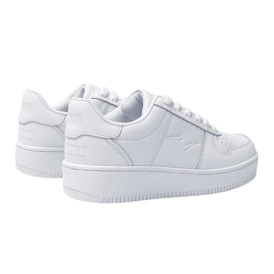 Everlast Womens/Ladies Hanshi Leather Platform Trainers (White) - Image 2