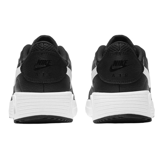 Nike Heren Air Max SC Leren Trainers (Zwart, Wit) - Image 2