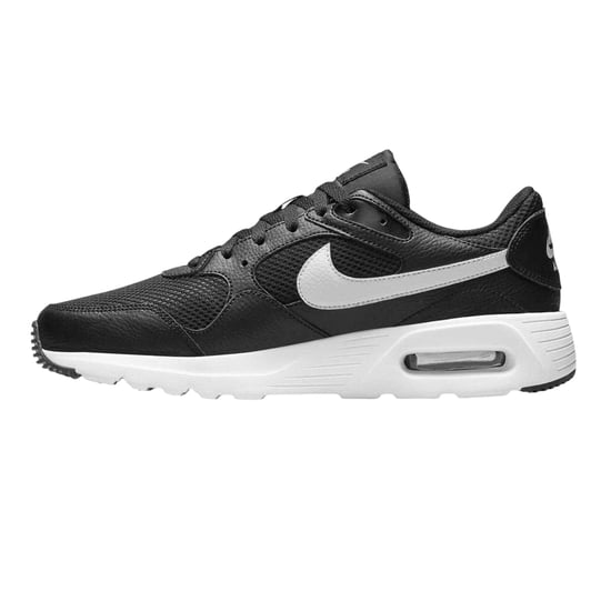 Nike Heren Air Max SC Leren Trainers (Zwart, Wit) - Image 3