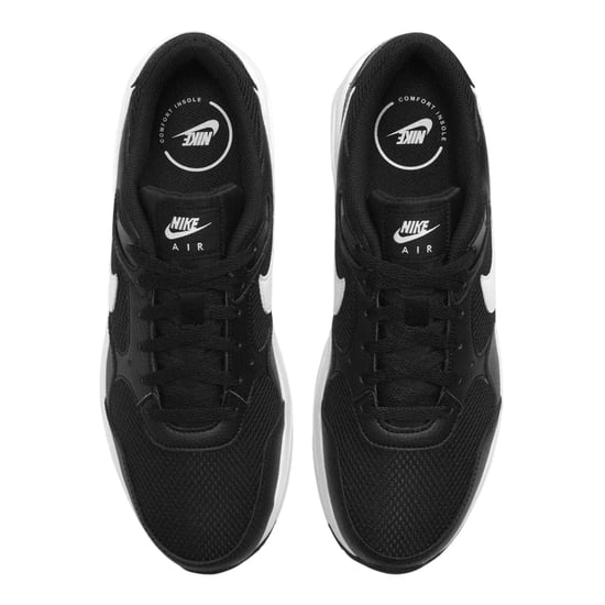 Nike Heren Air Max SC Leren Trainers (Zwart, Wit) - Image 4