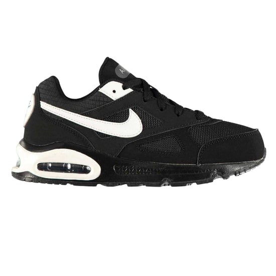 Nike Air Max-schoenen van leer voor jongens (Zwart, Wit) - Image 1