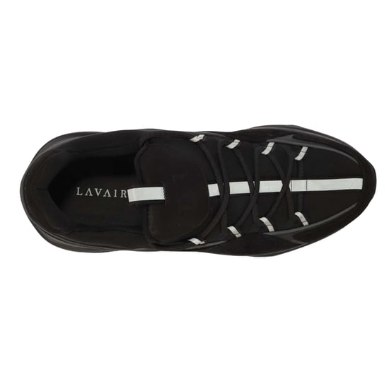 Lavair Heren Creator 2.0 Suède Trainers (Zwart) - Image 4
