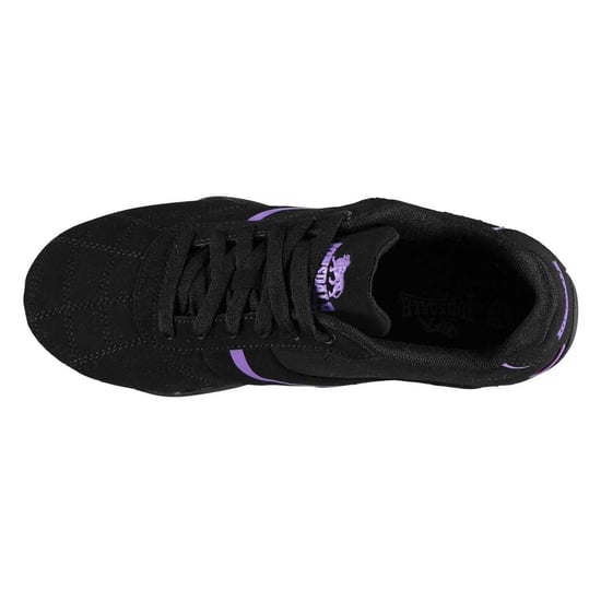 Lonsdale Womens/Ladies Camden Leather Trainers (Black) - Image 2