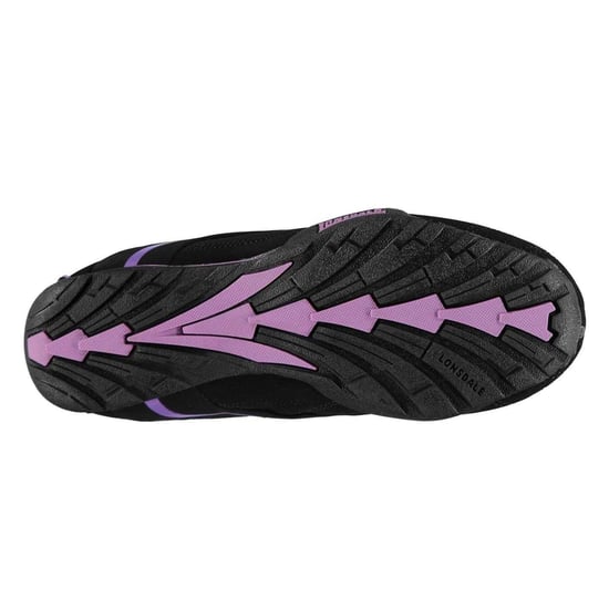 Lonsdale Womens/Ladies Camden Leather Trainers (Black) - Image 3