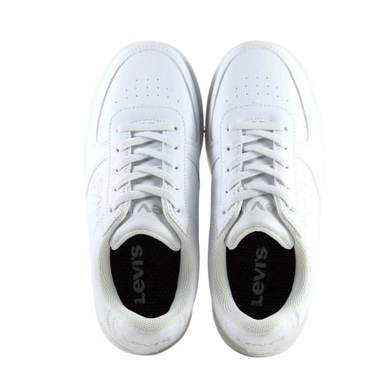 Levis Kinder/Kinder Union Leren Trainers (Wit) - Image 4