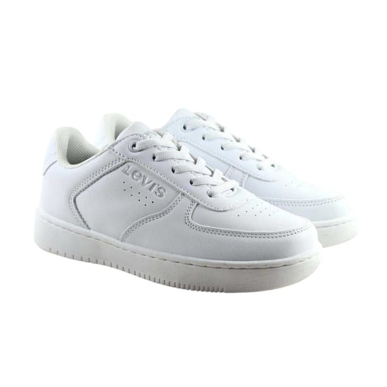 Levis Kinder/Kinder Union Leren Trainers (Wit) - Image 5