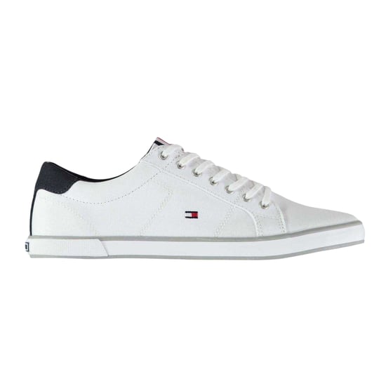 Tommy Hilfiger Heren Harlow 1D Vlag Logo Trainers (Wit) - Image 1