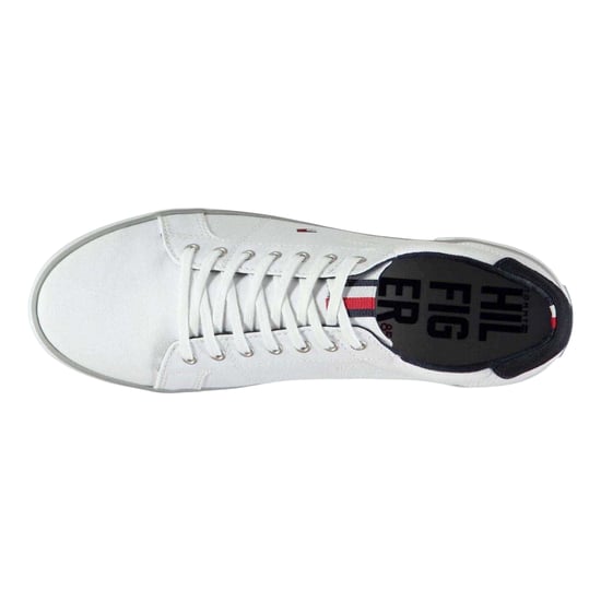 Tommy Hilfiger Heren Harlow 1D Vlag Logo Trainers (Wit) - Image 2