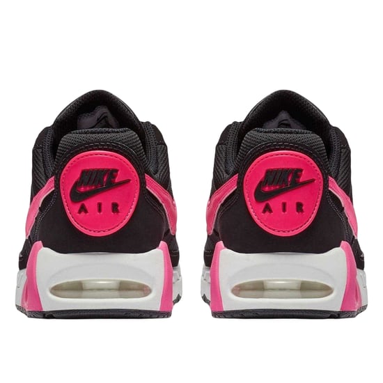 Nike Meisjes Air Max Ivo Leren Trainers (Zwart/roze) - Image 2