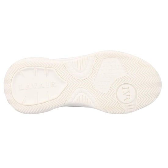 Lavair Heren Creator Panelled Nappa Leren Trainers (Wit) - Image 3