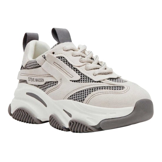 Steve Madden Girls Possession Trainers (Bone) - Image 3