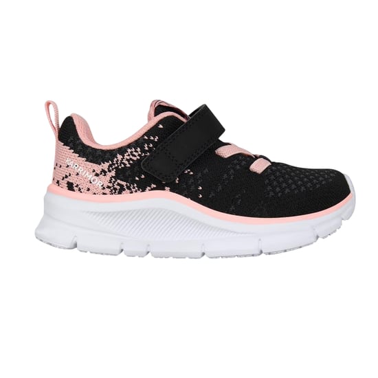 Karrimor Duma 6-sportschoenen met patroon voor babymeisjes (Zwart/roze) - Image 1