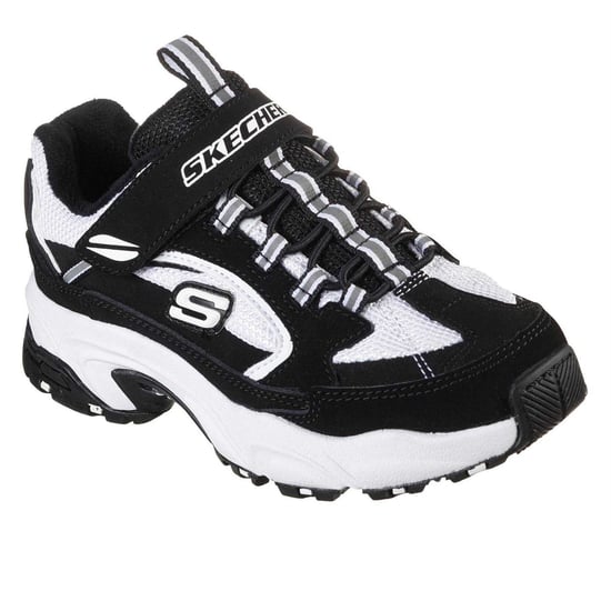 Skechers Lage sneakers voor kinderen (Zwart, Wit) - Image 3