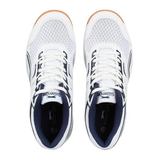 Slazenger Heren binnentrainers van mesh (Wit, Zwart) - Image 4