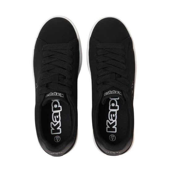 Kappa Heren Caccamo Platte Trainers (Zwart, Wit) - Image 3
