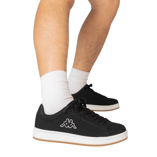 Kappa Heren Caccamo Platte Trainers (Zwart, Wit) - Image 4