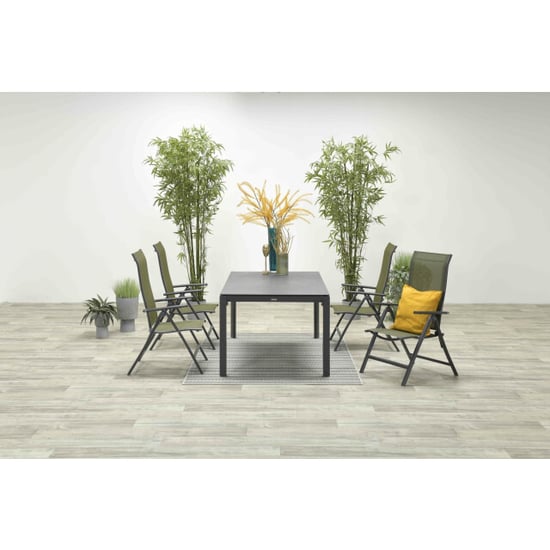 Garden Impressions 5-delige tuinset 4 limone stoelen met tafel perth - Image 4