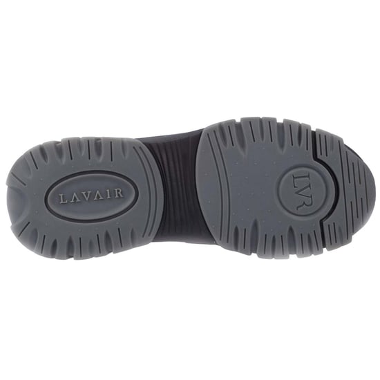 Lavair Heren Pacific 2.0 Leren Trainers (Zwart) - Image 4
