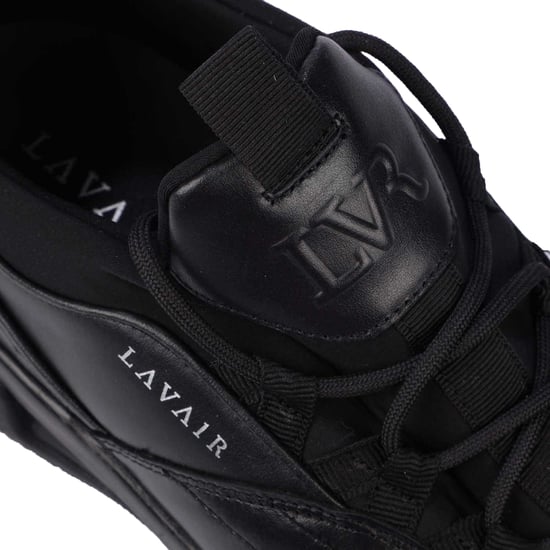 Lavair Heren Creator Premium Leren Trainers (Zwart) - Image 6