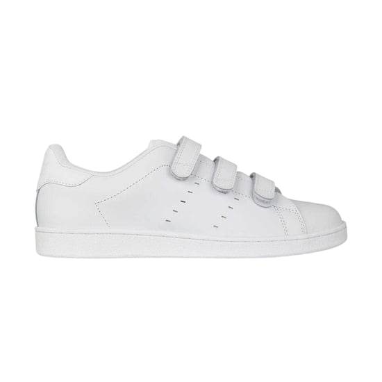 Lonsdale Leyton Leren Trainers voor Kinderen/Kinderen (Wit) - Image 3