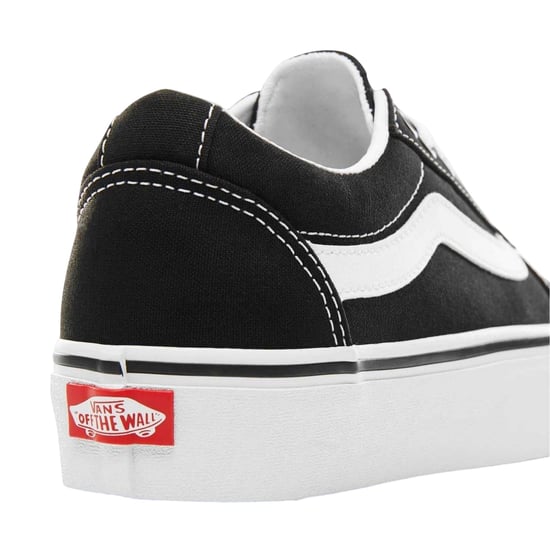 Vans Dames/Dames Ward Platform Trainers (Zwart, Wit) - Image 2