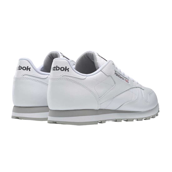 Reebok Mens Classic Leather Trainers (White) - Image 2