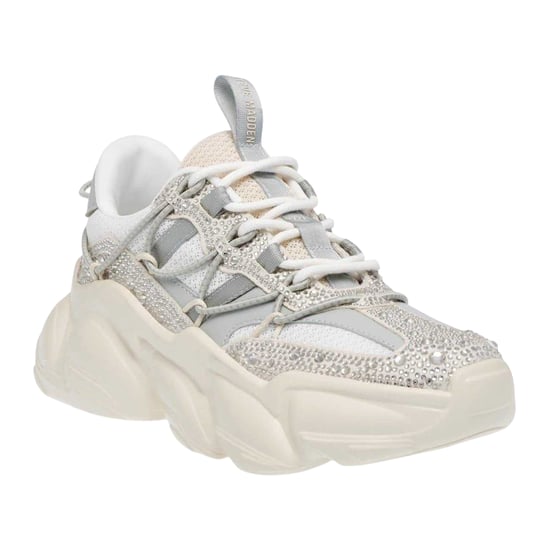 Steve Madden Womens/Ladies Spectator Trainers (Bone) - Image 3