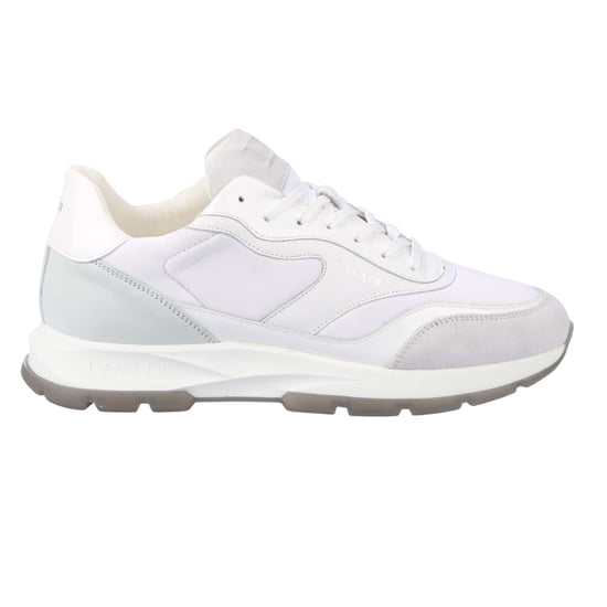 Lavair Heren Aequora Leren Trainers (Wit) - Image 4