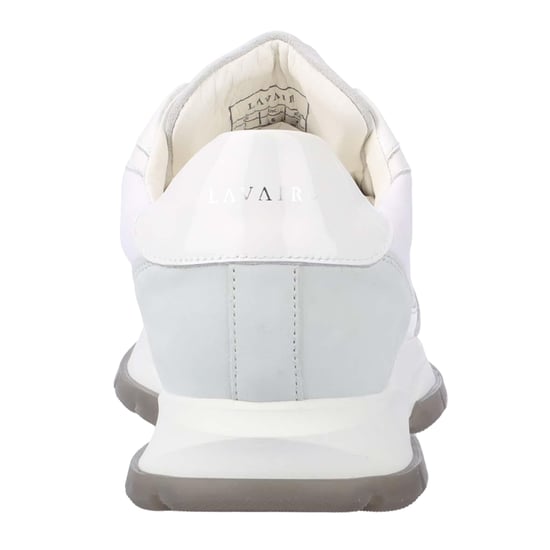 Lavair Heren Aequora Leren Trainers (Wit) - Image 5