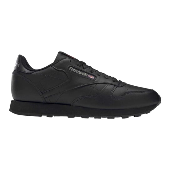 Reebok Mens Classic Leather Trainers (Black) - Image 1