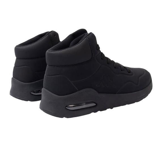 Kappa Kinderen Bolla Synthetisch Leren Hoge Sneakers (Zwart) - Image 2
